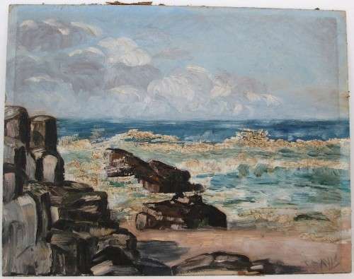 Stunning Textured Oil Painting On Board - Picture Size: 46cm/35cm