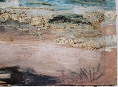 Stunning Textured Oil Painting On Board - Picture Size: 46cm/35cm