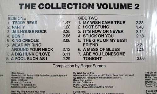 Elvis - Elvis: The Collection Vol.2 - RCA Victor, 1984 RCAL 6042 - SA Pressing