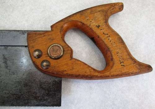 Vintage Wooden Handled Spear & Jackson 189 Saw - 43,5cm/12cm