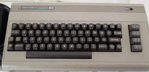 Vintage Commodore C64 Computer + Accessories
