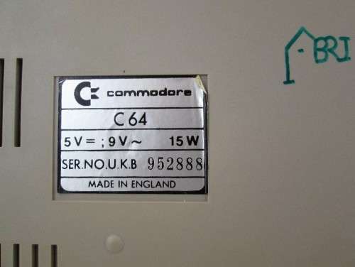 Vintage Commodore C64 Computer + Accessories
