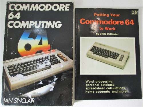 Vintage Commodore C64 Computer + Accessories