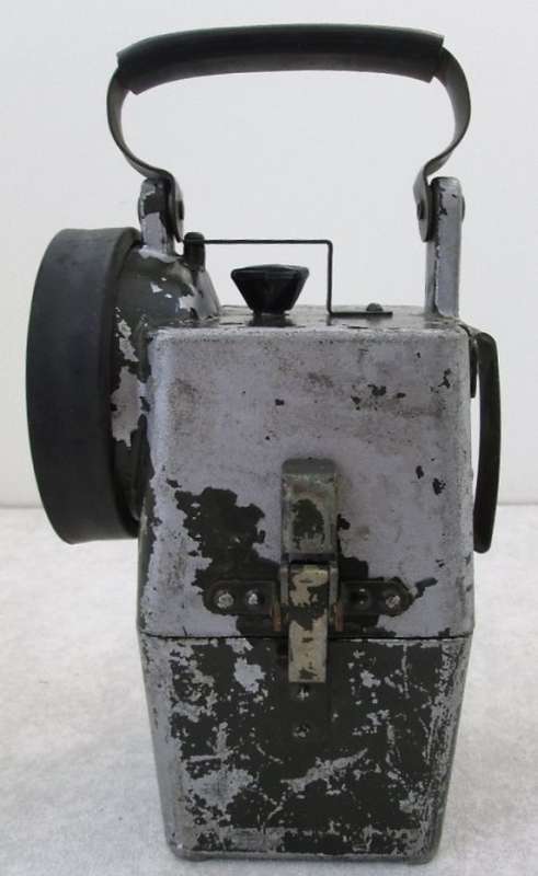 Fantastic Old Signal Lamp - Searchlight S.A.7 Craft, Eng - 21cm/10cm/9,5cm