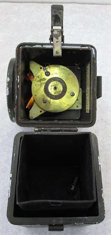 Fantastic Old Signal Lamp - Searchlight S.A.7 Craft, Eng - 21cm/10cm/9,5cm