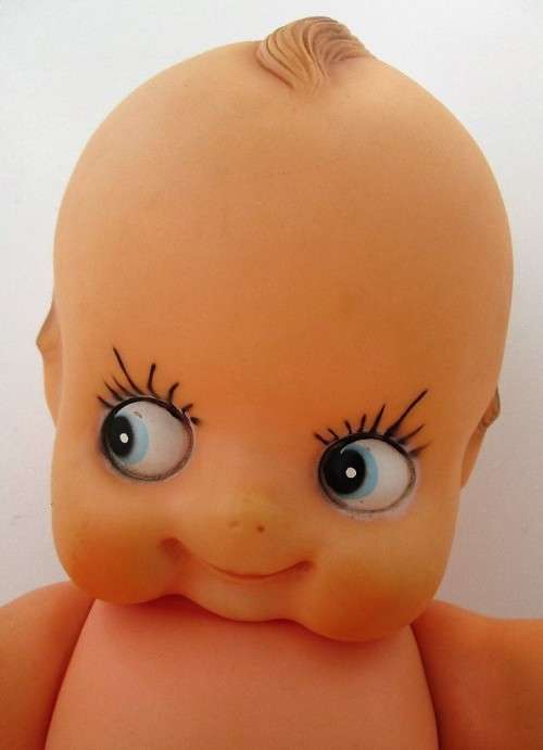 Large Vintage Kewpie Doll With Wings - Height 50cm