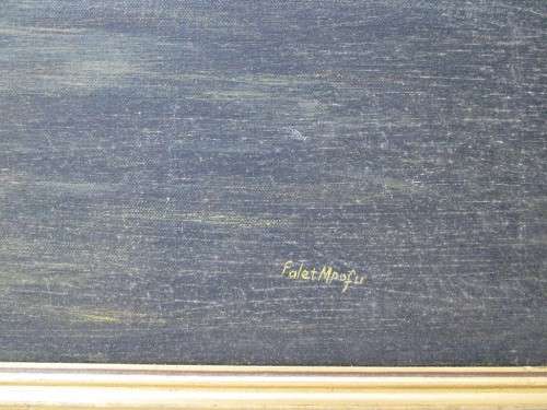 Original Large Framed Falet Mpofu Painting - Size 79cm/53cm