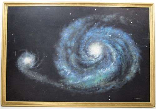 Original Large Framed Falet Mpofu Painting - Size 79cm/53cm