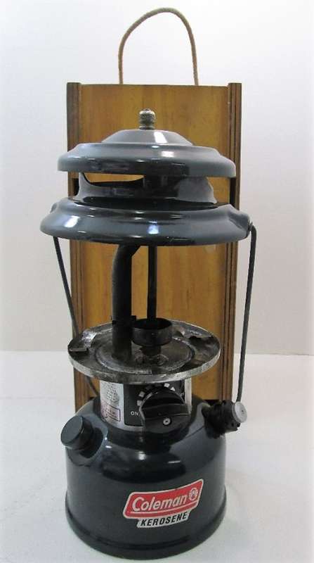 Coleman 214A700 Kerosene Lantern + Custom Made Box (NO GLASS)