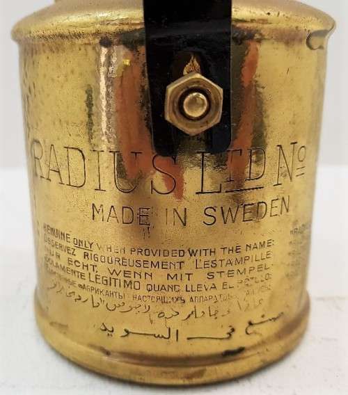 Vintage Radius Ltd No 47 Made In Sweden Blowtorch
