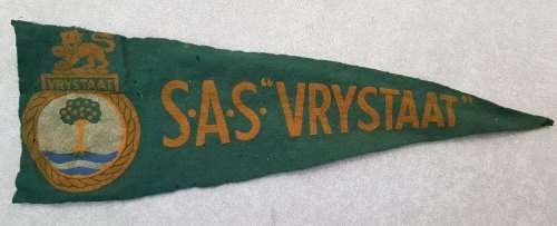 Very Old S.A.S. Vrystaat Pennant - 39cm/14cm