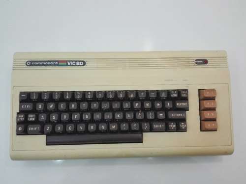 Vintage Commodore VIC 20 Computer & Cassette Player, Not Tested