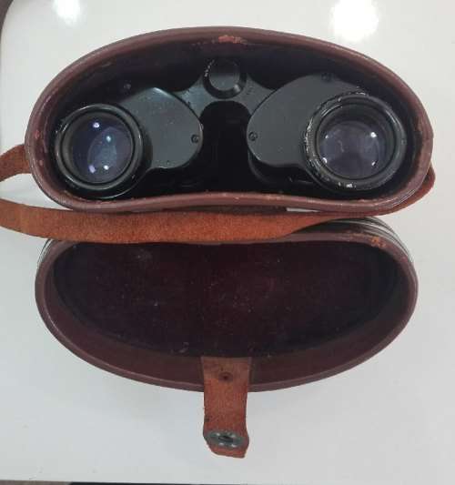 Vintage Nippon Kogaru, Tokyo, Nikon J-87  8X30 Binoculars + Case