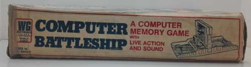 Vintage WG Electronics Computer Battleship Game - Working!