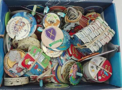 Large Lot (+/- 300) Simba Tazos: Supercube, Simbazo, Bizo, Pokemon, World Soccer