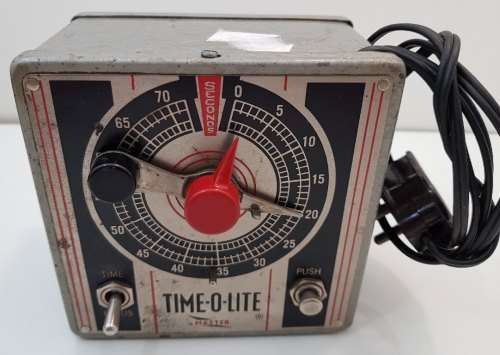 Vintage Time-O-Lite Model M-49 - Industrial Timer Corporation