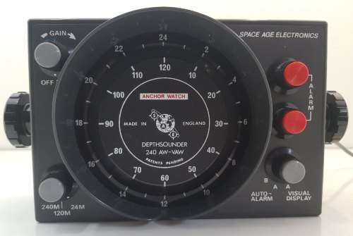 Space Age Electronics Depth Sounder 240AW-VAW, Made In England