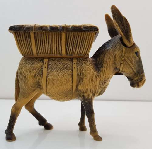 Vintage Hard Plastic Donkey Cigarette Dispenser - Works!