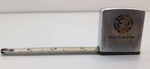 Zippo Detroit Diesel Allison Tape Measure - 3,8cm/4,7cm/1,5cm