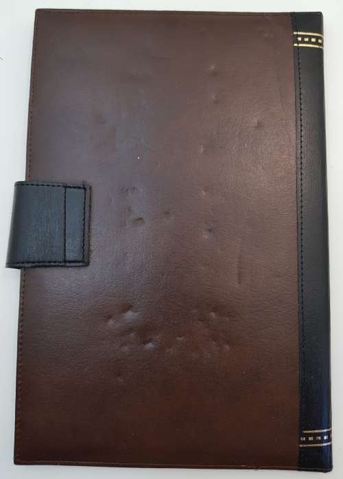 Vintage South African Police (SAP) Folder