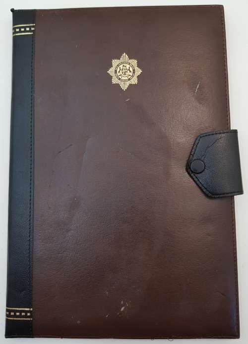 Vintage South African Police (SAP) Folder