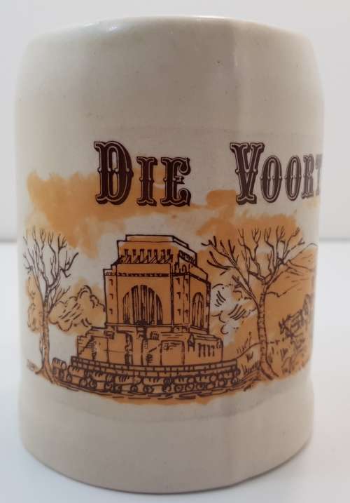 Vintage "Die Voortrekkers" Mug  - 10cm/13cm