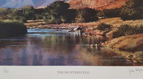 The Richtersveld Signed/Numbered Print - John Meyer - 34,5cm/42,5cm
