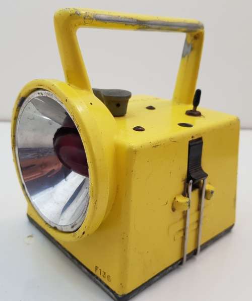 Vintage South African Railways Signal Lamp - 15cm/13cm/11cm