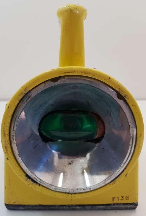 Vintage South African Railways Signal Lamp - 15cm/13cm/11cm