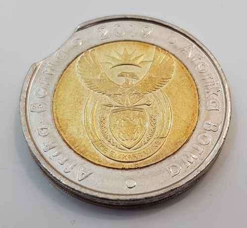 Mint Error 2019 R5 Coin As Pictured