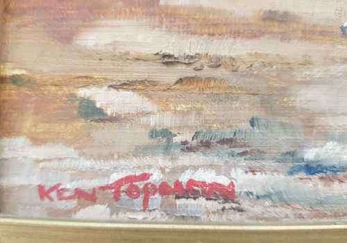 Beautifully Framed Original Oil Painting - 37cm/29cm