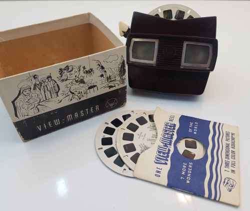 Vintage View Master & 3 Reels