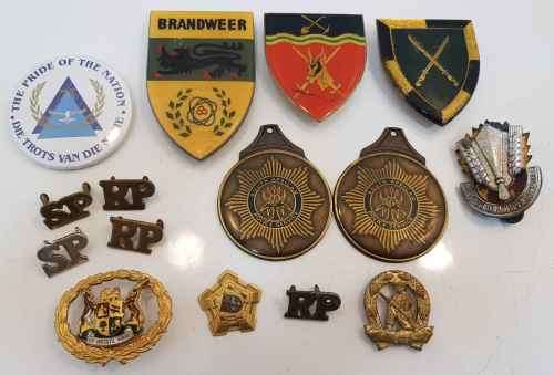 Joblot South African Military Insignia As Pictured