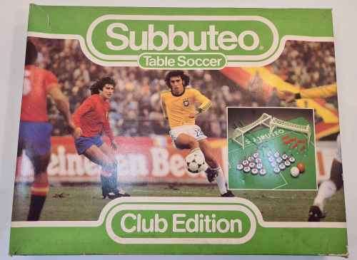 Vintage Game Subbuteo Table Soccer - Club Edition