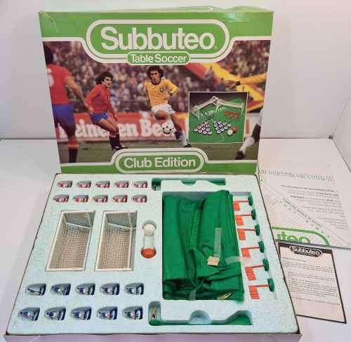 Vintage Game Subbuteo Table Soccer - Club Edition