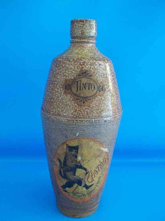 Vinho Verdi Borges Ceramic Wine Bottle (No Stopper) - Height 26cm
