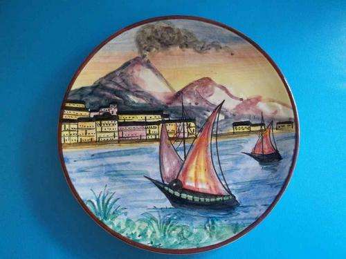 Made In Italy Decorative Plate - Diameter 24cm