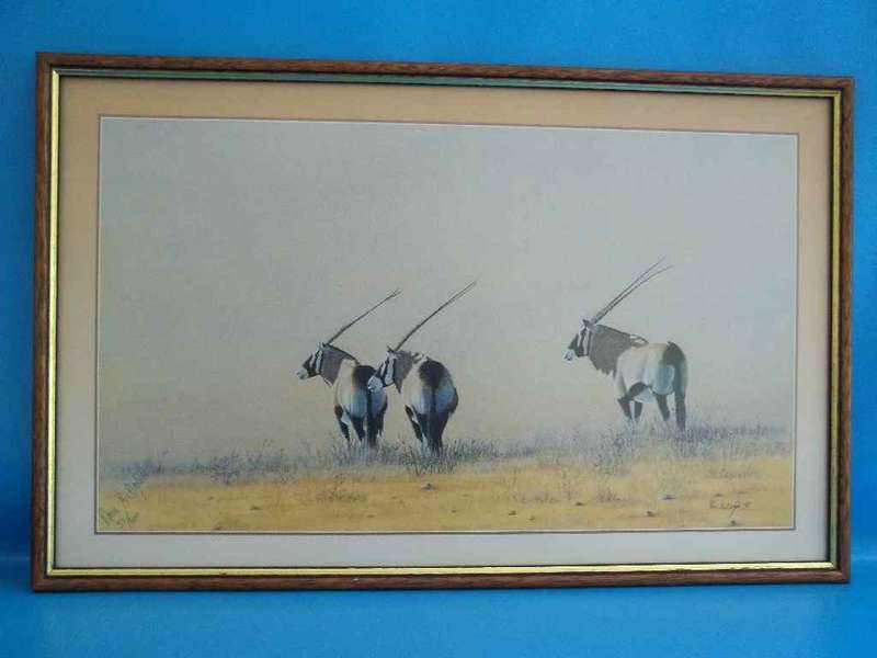 Paul B Dixon Signed, Numbered (33/600) Print - Framed Behind Glass - Frame Size - 52cm/33cm
