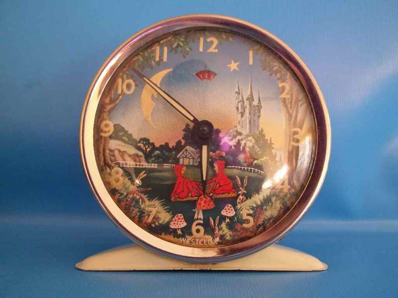 Fantastic Westclox Children's Alarm Clock, Working! - (Height - 12cm) THIS ONE IS HOT!!!