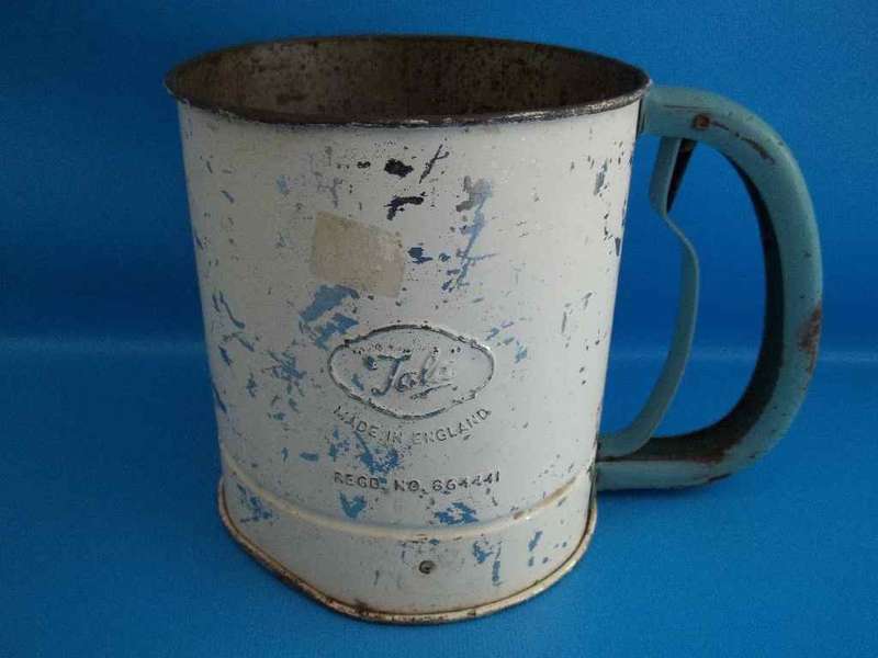Old "Tala" Flour Sifter (Decorative Purposes - One Part Missing) - Height 13,5cm