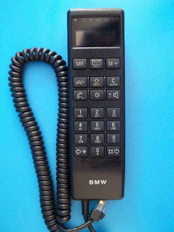Vintage BMW Car Phone Handset - Not Tested!