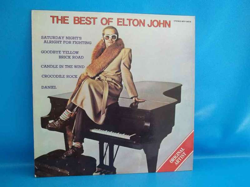 The Best Of Elton John - DJM Records, 1974 - MFP 54916