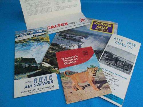 5 X Assorted Tourist Brochures & Maps (See Ad)