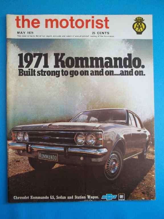 The Motorist - May 1971 (Official Journal Of The Automobile Association Of South Africa)