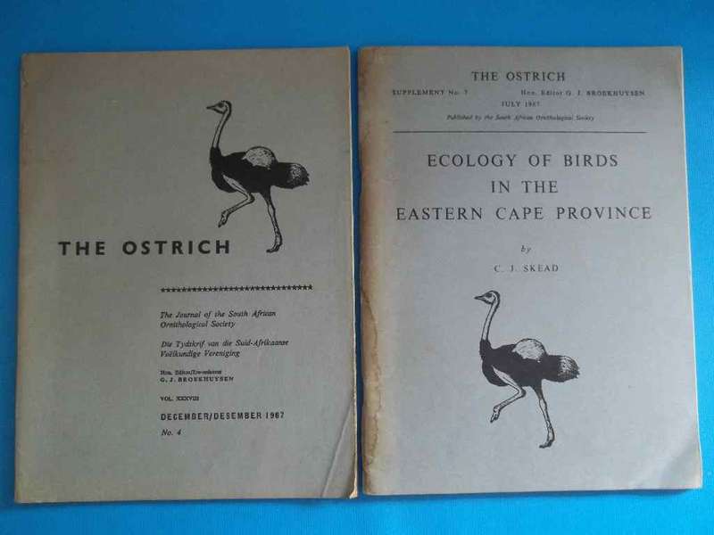The Ostrich (Ecology Of The Birds In The Eastern Cape Province) - December 1967 & July 1967