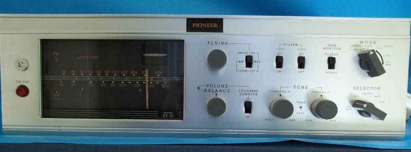 Pioneer SX-82 Valve Amplifier/Tuner - Full Working Condition, Heavy!!!