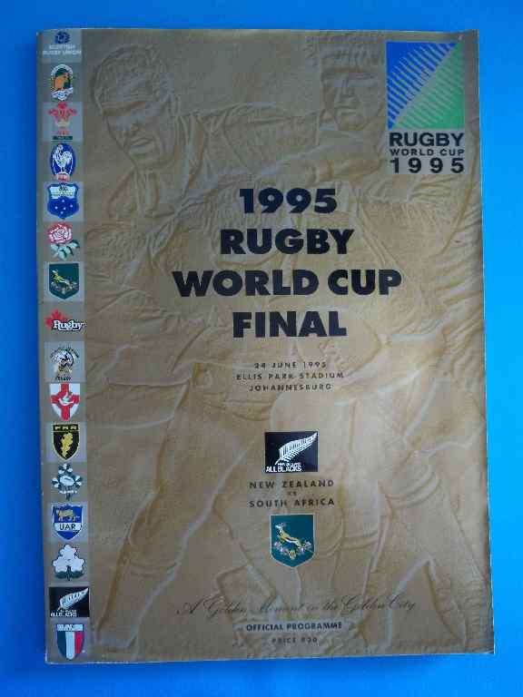 1995 Rugby World Cup Final Official Program