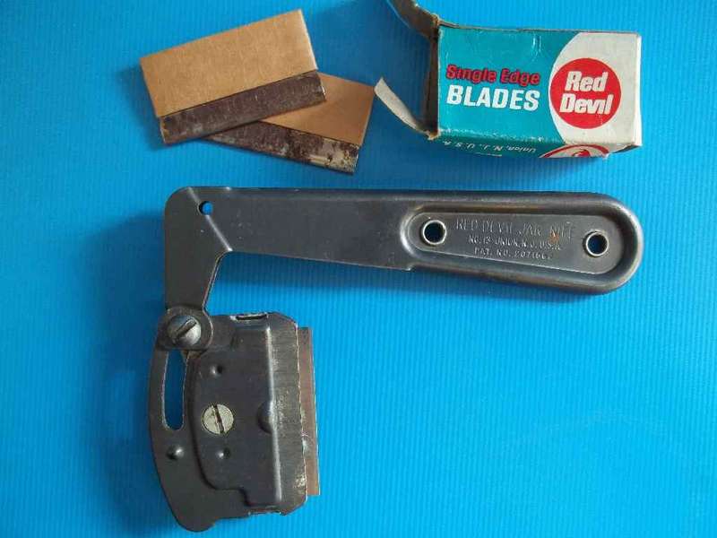 Red Devil Jak-Knife No 13 Union N J, USA + 2 Blades - 11cm/7,5cm