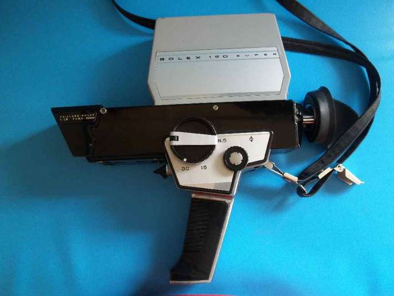 Bolex Paillard 150 Super 8 Movie Camera + Original Bag