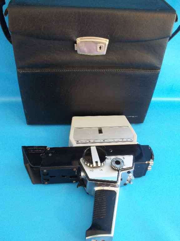 Bolex Paillard 155 Super 8 Movie Camera + Original Bag